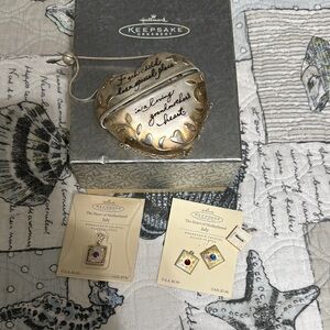 Hallmark Keepsake Ornament Heart Locket